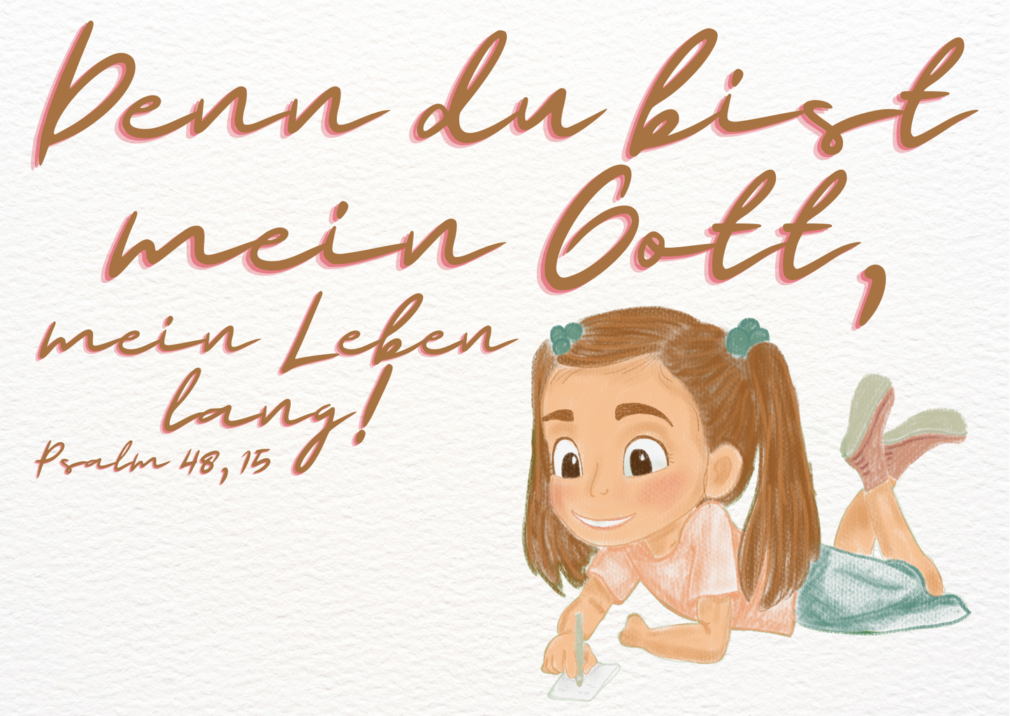 Charakterkarten mit Vers