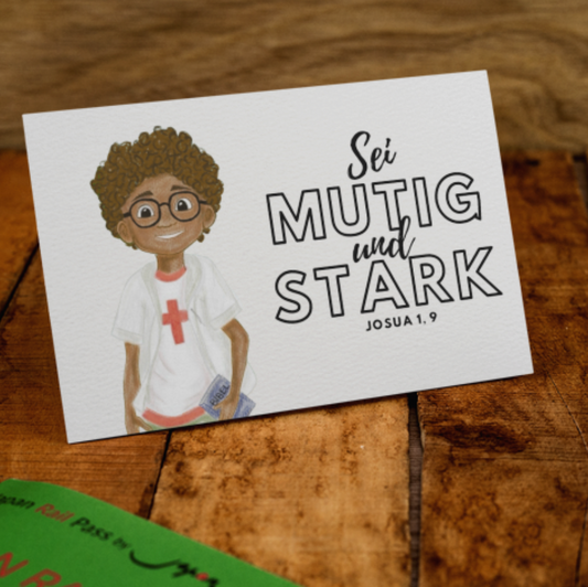 Charakterkarten mit Vers (kostenlos bei Buchbestellung)