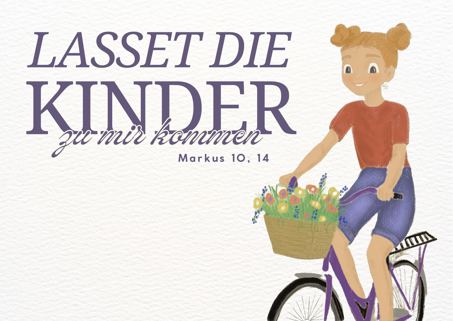 Charakterkarten mit Vers